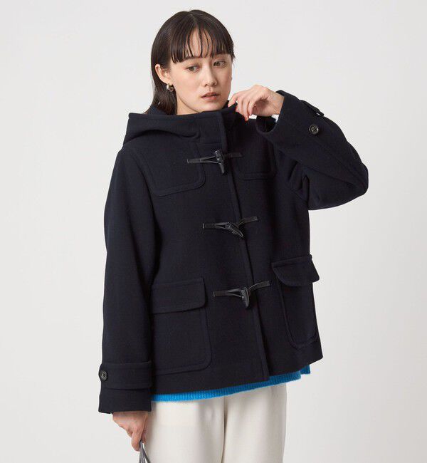 UNITED ARROWS green label relaxing「［size SHORT/TALLあり］【WEB限定】ショート ダッフルコート」|ダッフルコート|