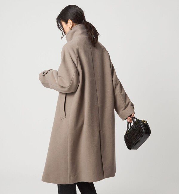 UNITED ARROWS green label relaxing「［size SHORT/TALLあり］SENTDALE WOOL スタンドカラー ロング コート」|その他|