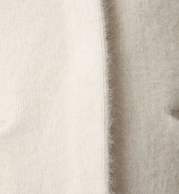 UNITED ARROWS green label relaxing「［size SHORTあり］FOXブレンド セッケツ ノーカラー カーディガン」|カーディガン|