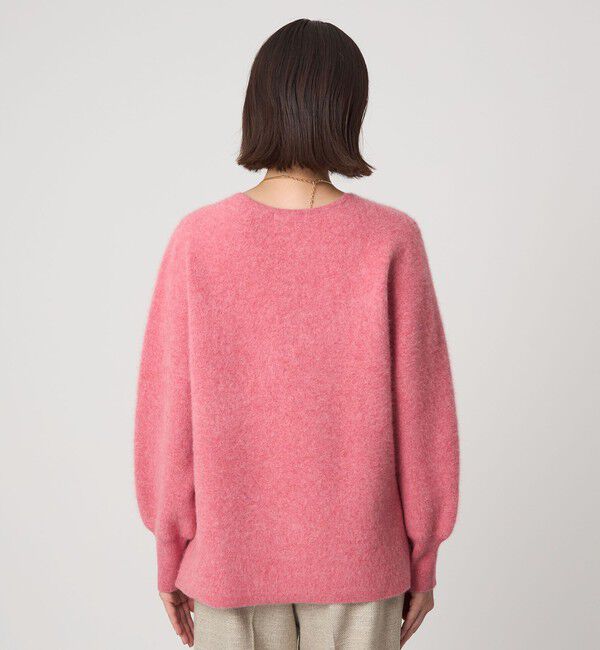 UNITED ARROWS green label relaxing「FOXブレンド フォルム Vネック ニット プルオーバー」|ニット・セーター|