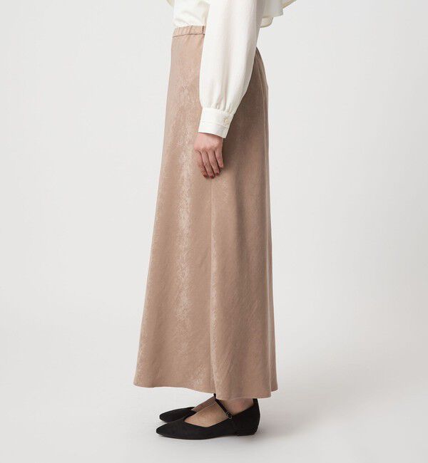 UNITED ARROWS green label relaxing「フィブリル ナロー スカート」|フレア|