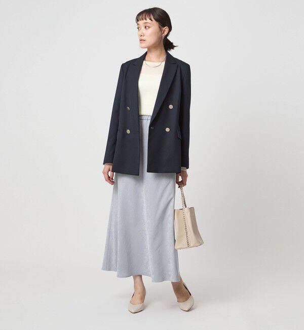 UNITED ARROWS green label relaxing「フィブリル ナロー スカート」|フレア|