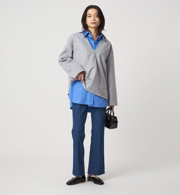 UNITED ARROWS green label relaxing「シャギー Vネック プルオーバー」|Tシャツ・カットソー|