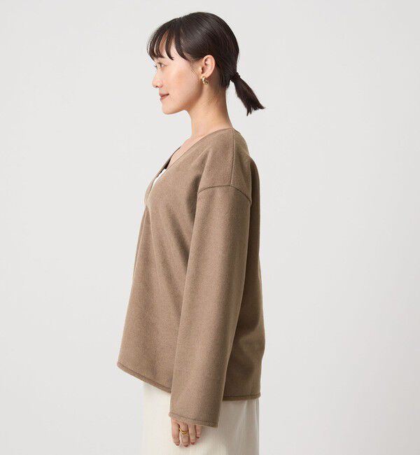 UNITED ARROWS green label relaxing「シャギー Vネック プルオーバー」|Tシャツ・カットソー|