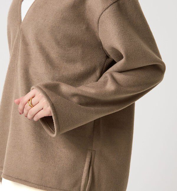 UNITED ARROWS green label relaxing「シャギー Vネック プルオーバー」|Tシャツ・カットソー|