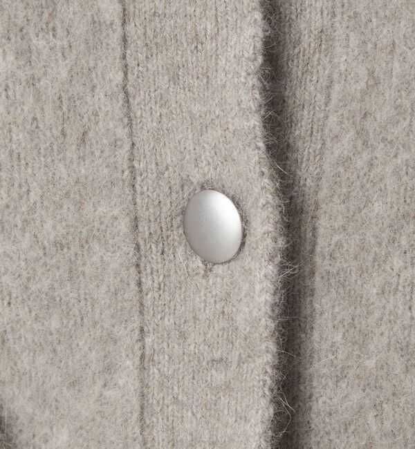 UNITED ARROWS green label relaxing「ヘアリー ニット ポロカーデイガン」|カーディガン|