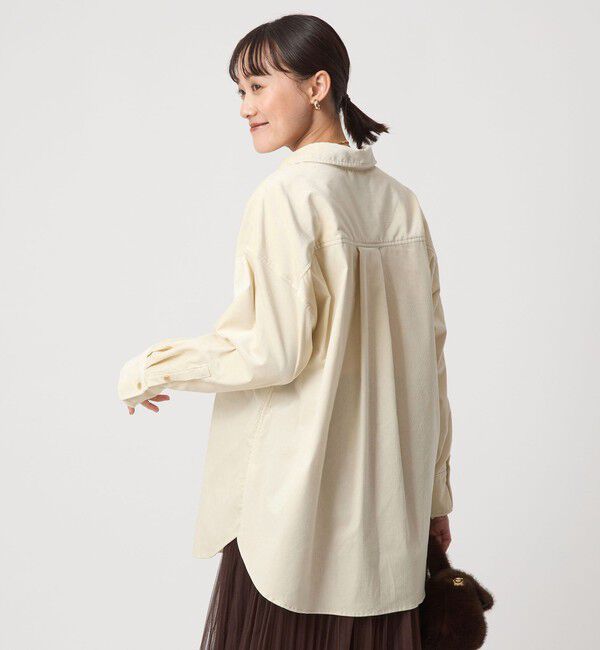 UNITED ARROWS green label relaxing「コーデュロイ ダブルポケット シャツ」|シャツ・ブラウス|