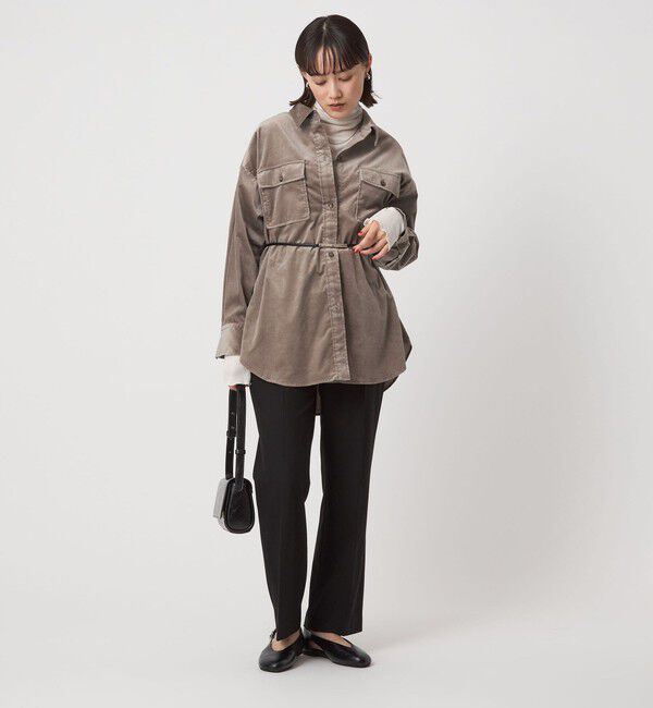 UNITED ARROWS green label relaxing「コーデュロイ ダブルポケット シャツ」|シャツ・ブラウス|