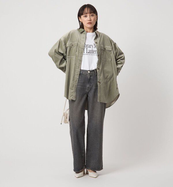 UNITED ARROWS green label relaxing「コーデュロイ ダブルポケット シャツ」|シャツ・ブラウス|