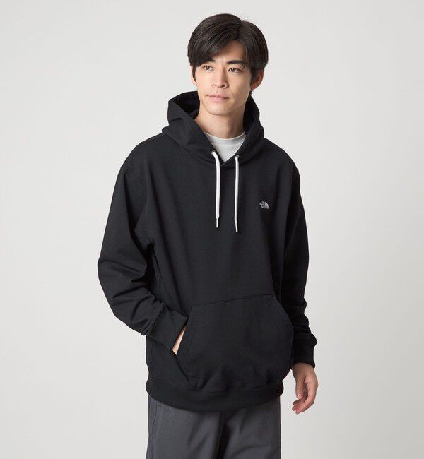 UNITED ARROWS green label relaxing「＜THE NORTH FACE＞スモール ロゴ スウェット フーディ 」|パーカー|BLACK