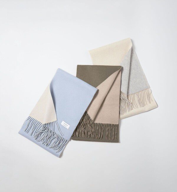 UNITED ARROWS green label relaxing「カシミヤ リバーシブル マフラー」|マフラー|