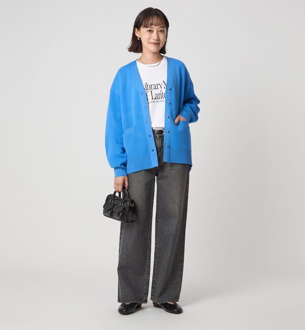 UNITED ARROWS green label relaxing「W/AC パフニット カーディガン ウォッシャブル」|カーディガン|