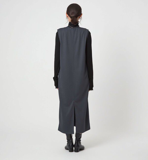 UNITED ARROWS green label relaxing「ディープ Vネック ジャンパースカート」|ジャンパースカート|