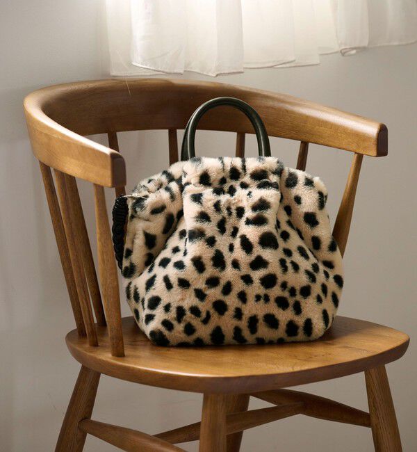 UNITED ARROWS green label relaxing「フェイクファー2WAY トートバッグ / ショルダーバッグ」|ショルダー・メッセンジャー|