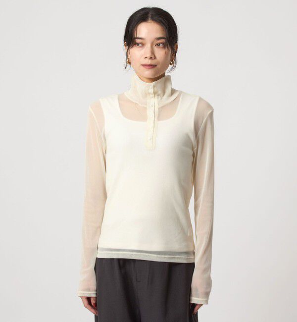 UNITED ARROWS green label relaxing「チュール 2WAY プルオーバー」|Tシャツ・カットソー|