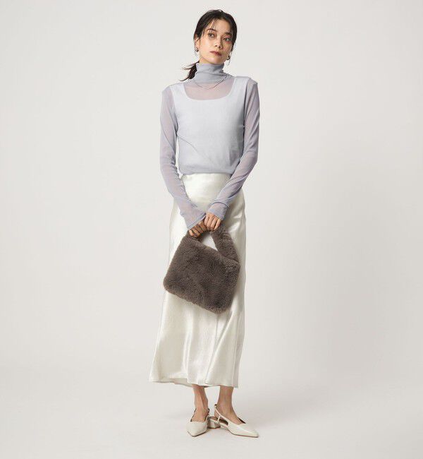 UNITED ARROWS green label relaxing「チュール 2WAY プルオーバー」|Tシャツ・カットソー|