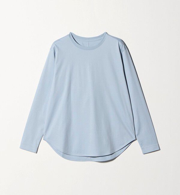 UNITED ARROWS green label relaxing「ラウンドヘム スムース ロングスリーブ プルオーバー」|Tシャツ・カットソー|