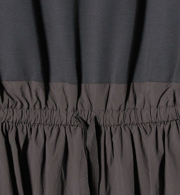 UNITED ARROWS green label relaxing「カット コンビ タフタ フレア ワンピース」|ワンピース|