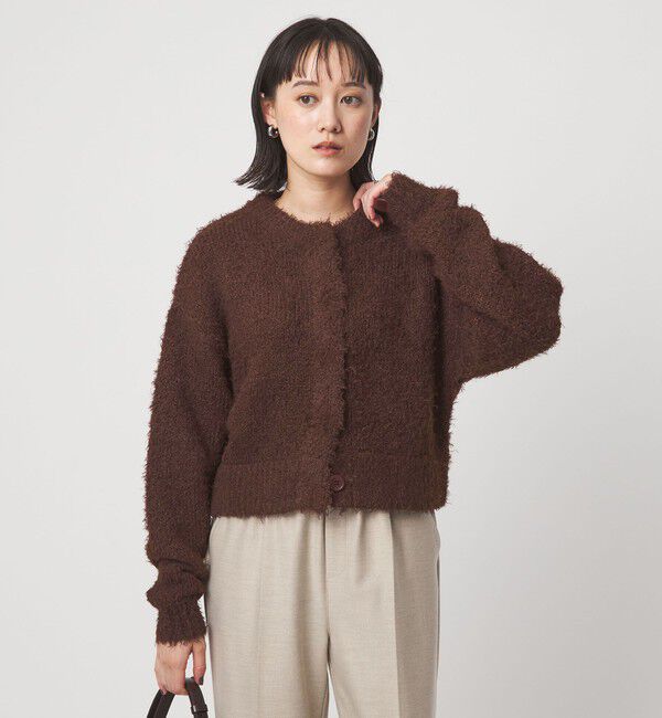 UNITED ARROWS green label relaxing「【別注】＜LOGAN knitting mills＞COSY カーディガン」|カーディガン|MD.BROWN