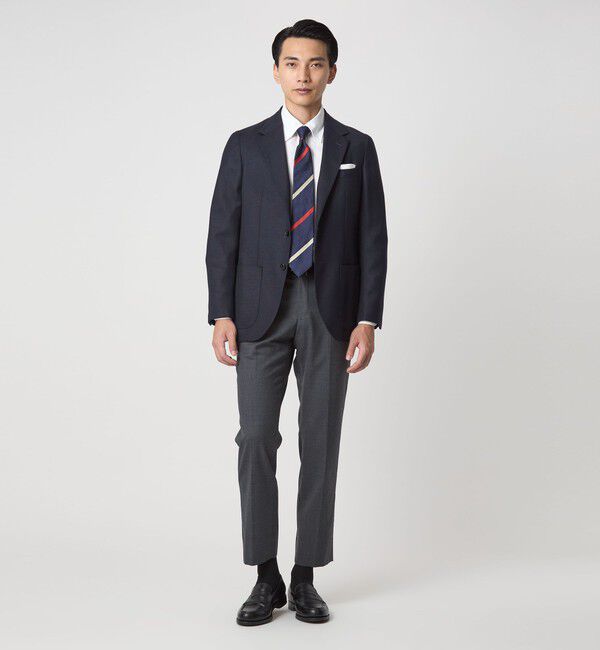 UNITED ARROWS green label relaxing「REDA BLAZER ホップサック 2B RG ジャケット」|テーラードジャケット|