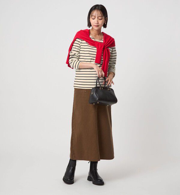 UNITED ARROWS green label relaxing「ブライト ボーダー ロングスリーブ カットソー」|Tシャツ・カットソー|