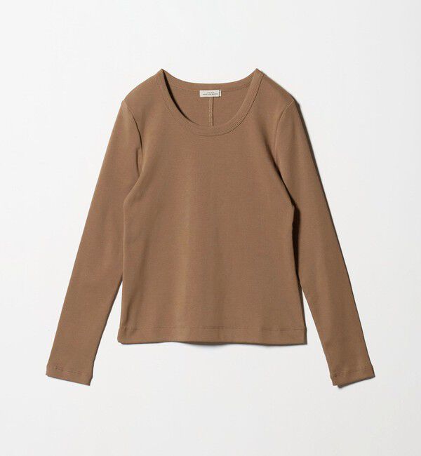 UNITED ARROWS green label relaxing「フライス Uネック Tシャツ」|Tシャツ・カットソー|