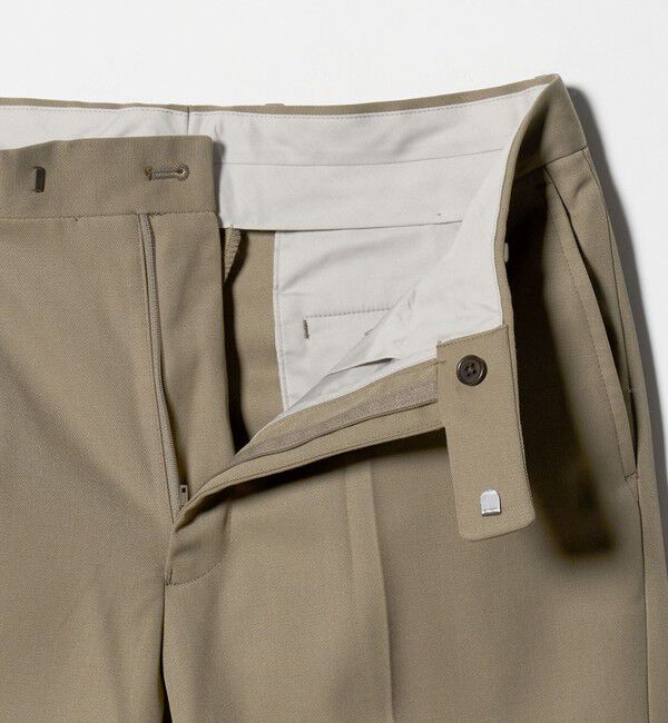 UNITED ARROWS green label relaxing「TW ギャバジン 1プリーツ ドレスチノ パンツ -ウォッシャブル-」|スラックス|