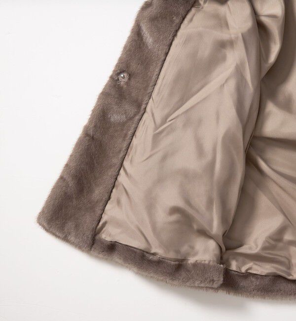 EMMEL REFINES「＜EMMEL REFINES＞EM フェイクファー ミディアム コート」|その他|