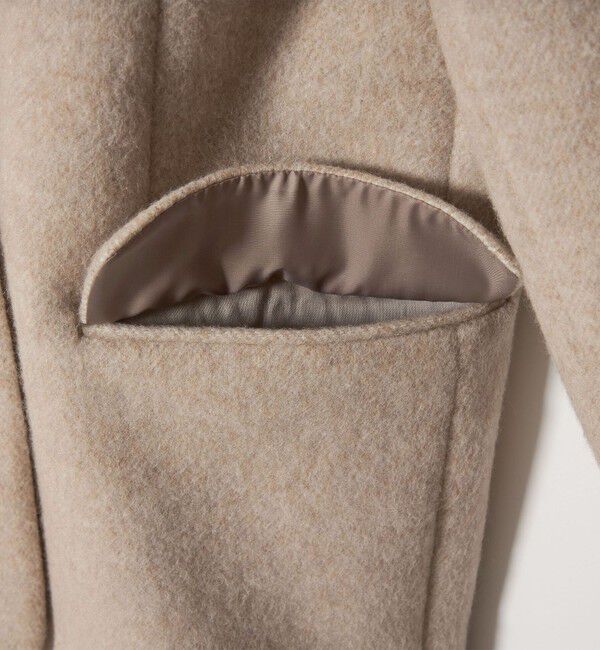 EMMEL REFINES「＜EMMEL REFINES＞EM シャギー ボンディング ジャケット」|テーラードジャケット|