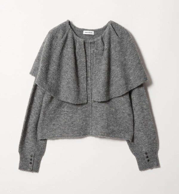 EMMEL REFINES「＜EMMEL REFINES＞EM ケープエリ ニット プルオーバー」|ニット・セーター|