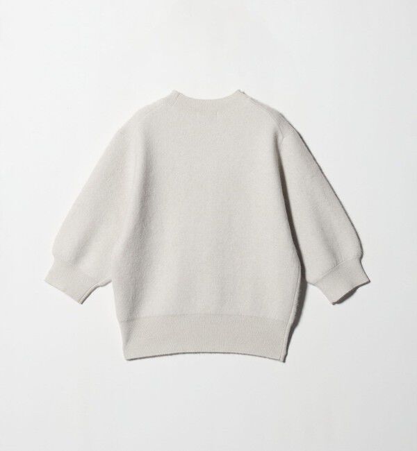 UNITED ARROWS green label relaxing「FOXブレンド ハーフスリーブ プルオーバー ニット」|ニット・セーター|