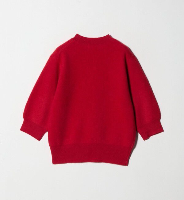 UNITED ARROWS green label relaxing「FOXブレンド ハーフスリーブ プルオーバー ニット」|ニット・セーター|