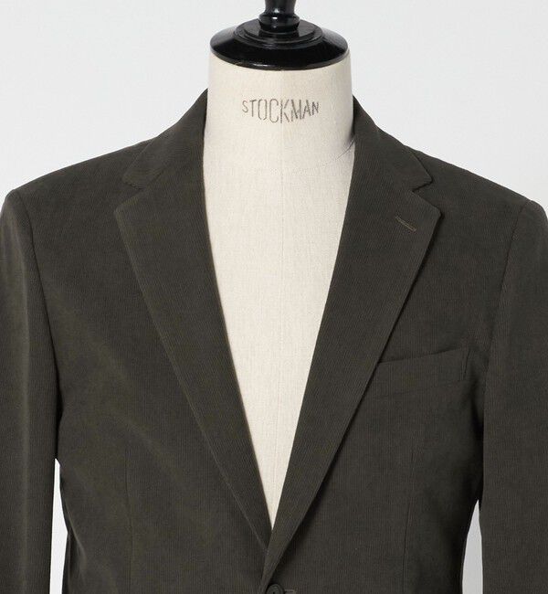 UNITED ARROWS green label relaxing「A+ コーデュロイ 2B スタンダード 2P ジャケット -ウォッシャブル、ストレッチ-」|テーラードジャケット|