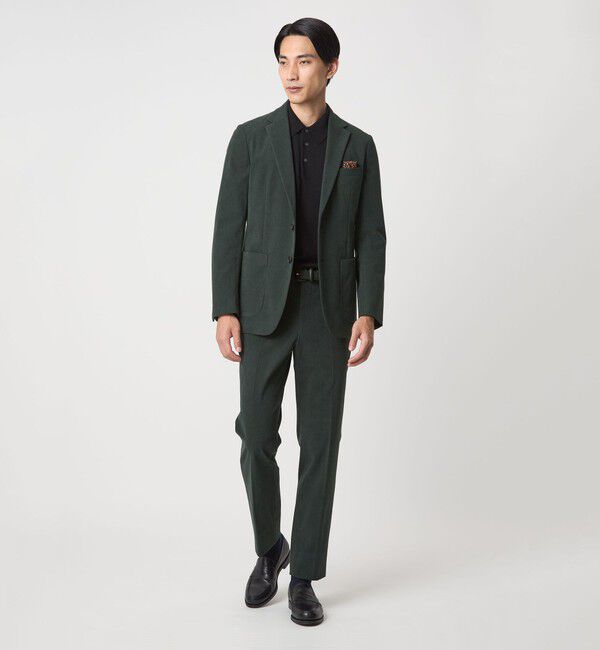 UNITED ARROWS green label relaxing「A+ コーデュロイ 2B スタンダード 2P ジャケット -ウォッシャブル、ストレッチ-」|テーラードジャケット|