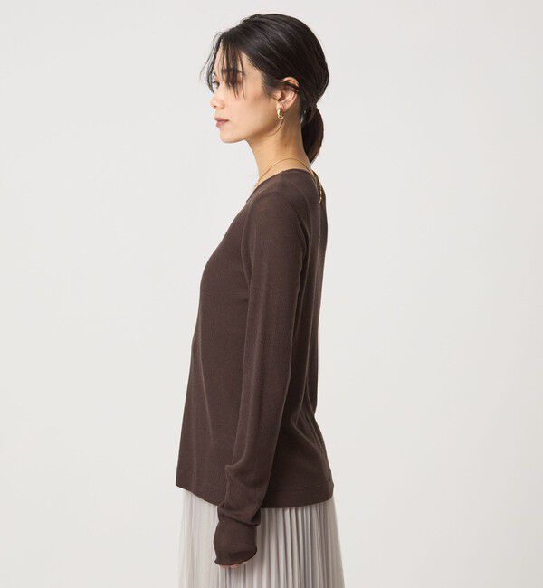 UNITED ARROWS green label relaxing「テレコ クルーネック プルオーバー」|Tシャツ・カットソー|