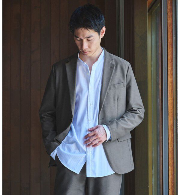 UNITED ARROWS green label relaxing「ピケ コーデュロイ ナロー ジャケット -ストレッチ-」|テーラードジャケット|MOCA
