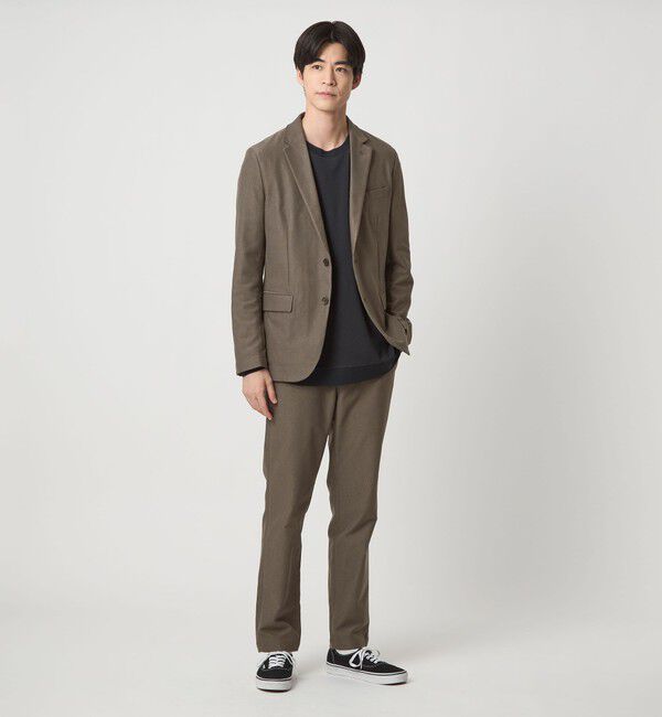 UNITED ARROWS green label relaxing「ピケ コーデュロイ ナロー ジャケット -ストレッチ-」|テーラードジャケット|