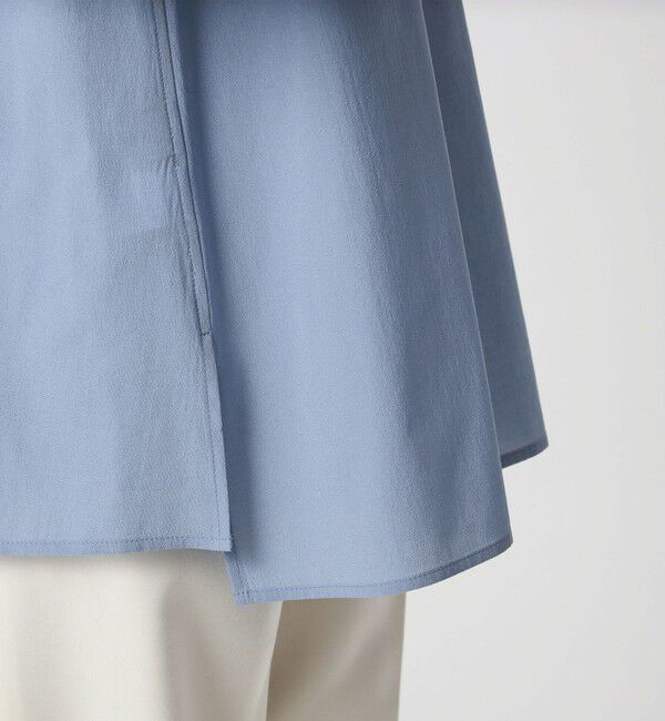 UNITED ARROWS green label relaxing「ボウタイ ギャザー ブラウス」|シャツ・ブラウス|