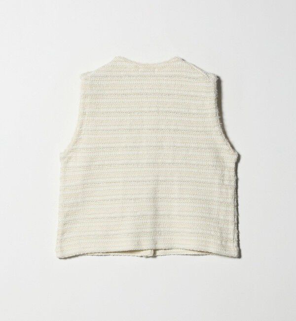 UNITED ARROWS green label relaxing「ミックスツイードライク ニット ジレ ベスト」|ベスト・ジレ|