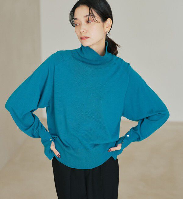 UNITED ARROWS green label relaxing「エブリタートルニット ウォッシャブル」|ニット・セーター|