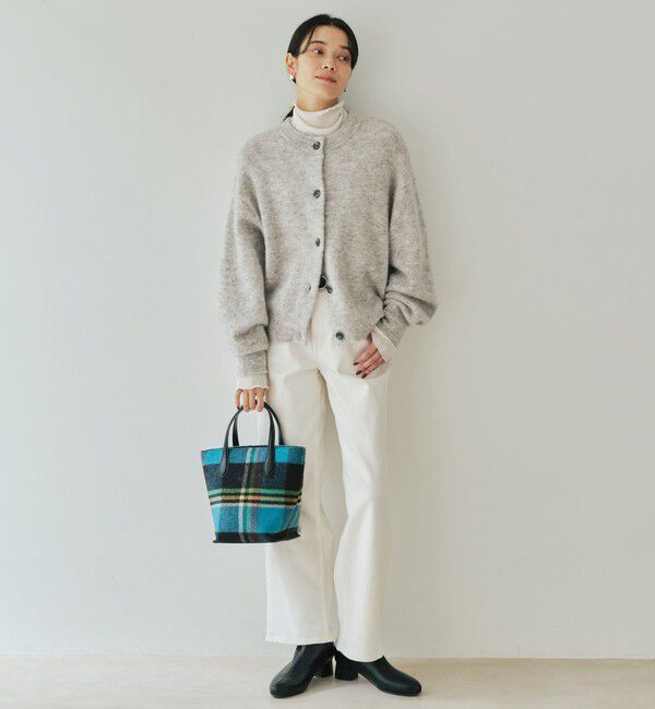 UNITED ARROWS green label relaxing「アルパカブレンド クルーネック カーディガン」|カーディガン|