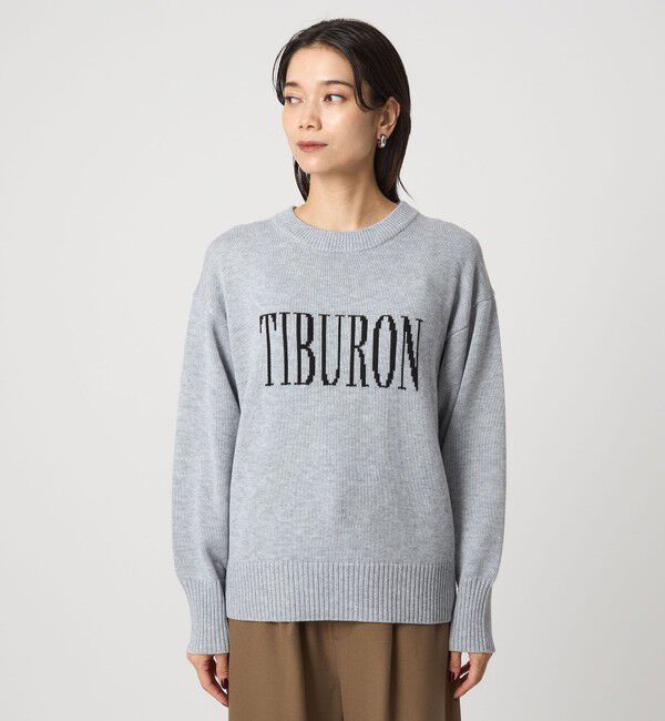 UNITED ARROWS green label relaxing「ロゴ ニット プルオーバー ウォッシャブル」|ニット・セーター|