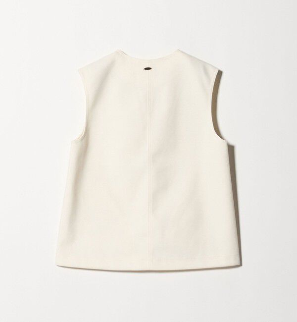 UNITED ARROWS green label relaxing「アッシュクジャージー Vネック ベスト ウォッシャブル」|ベスト・ジレ|