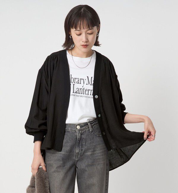 UNITED ARROWS green label relaxing「R/NY カーディガン ブラウス」|シャツ・ブラウス|