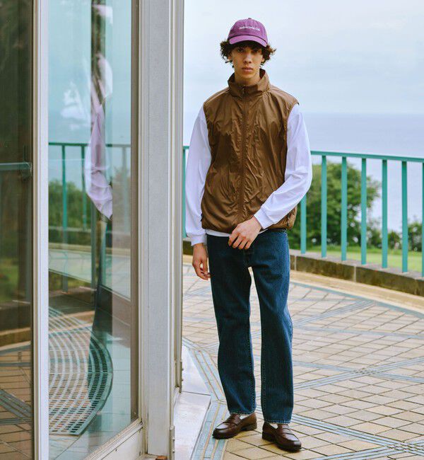 UNITED ARROWS green label relaxing「【別注】＜DAIWA＞PERTEX スタンドネック ベスト」|ダウンベスト・ベスト|