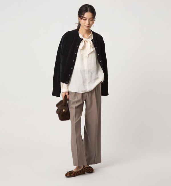 UNITED ARROWS green label relaxing「モールヤーン クルーネック カーディガン ウォッシャブル」|カーディガン|