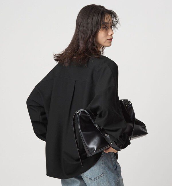 UNITED ARROWS green label relaxing「ウラキモウ シャツ マシンウォッシャブル ストレッチ 帯電防止」|シャツ・ブラウス|