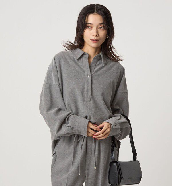 UNITED ARROWS green label relaxing「ウラキモウ シャツ マシンウォッシャブル ストレッチ 帯電防止」|シャツ・ブラウス|