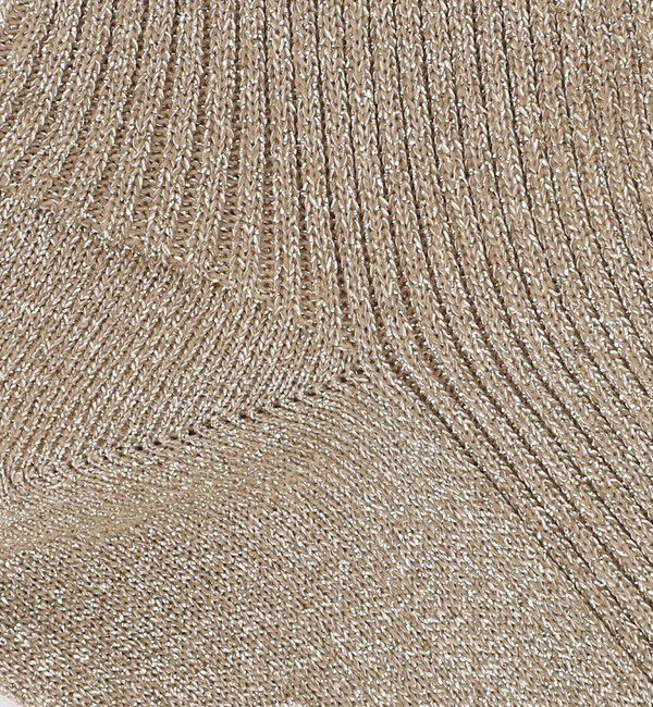 UNITED ARROWS green label relaxing「ラメ リブソックス / 靴下」|ソックス|