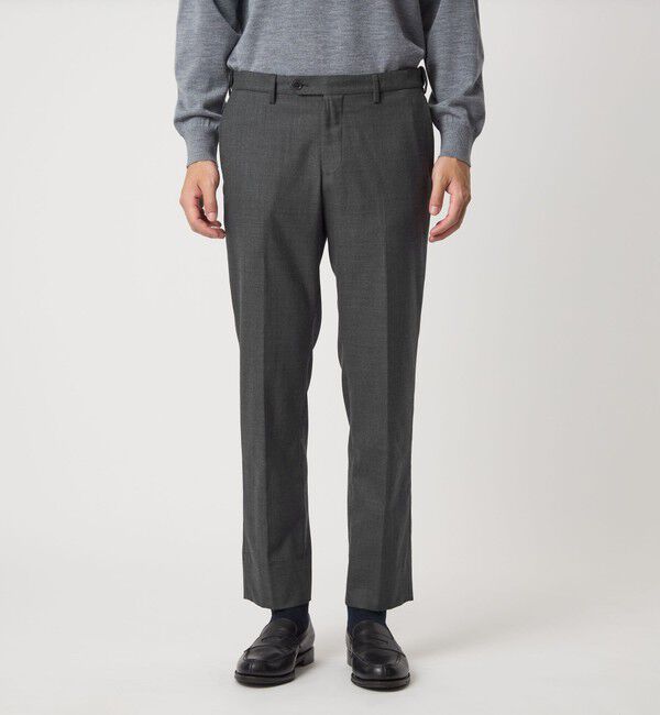 UNITED ARROWS green label relaxing「TW サキソニー アジャスター スリム スラックス -ウォッシャブル・ストレッチ-」|スラックス|